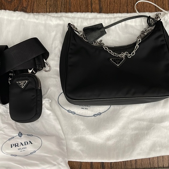 Prada Re-Edition 2005 Re-Nylon bag - Black - Picture 1 of 8